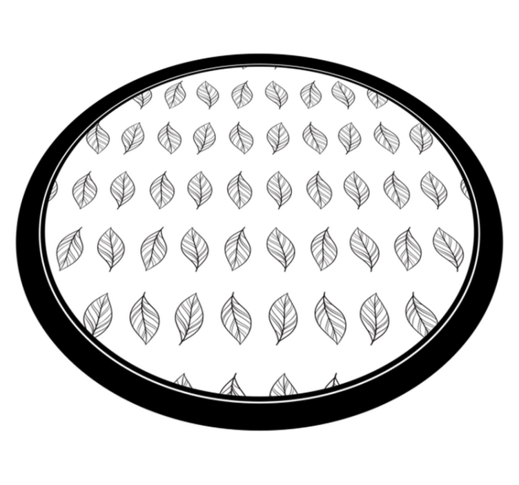 Tappeto vinile fiori schema botanico - TenStickers