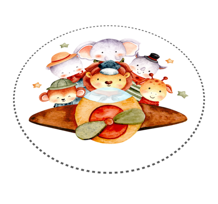 Tappeto vinile per bambini compagni dei bambini - TenStickers