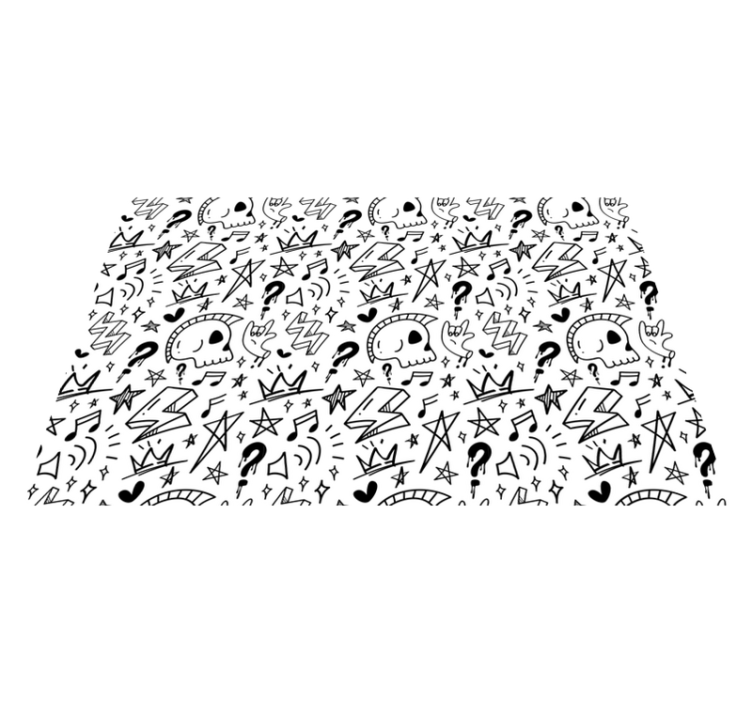 Tappeto vinile per ragazzi modelli adolescenti eclettici - TenStickers