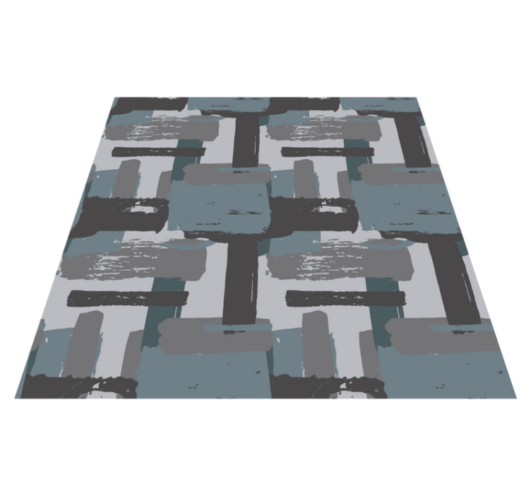 Tappeto vinile mosaico mosaico astratto - TenStickers