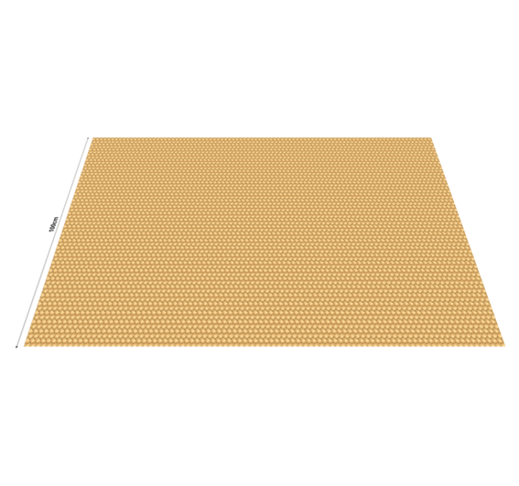 Tappeto in vinile con testi vimini testura - TenStickers