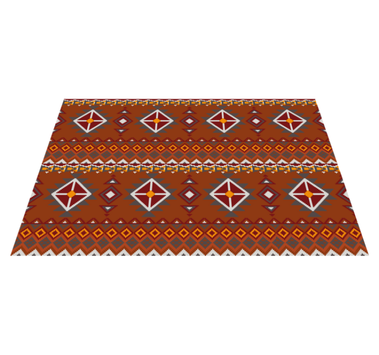Tappeto in vinile stile etnico modello siena - TenStickers