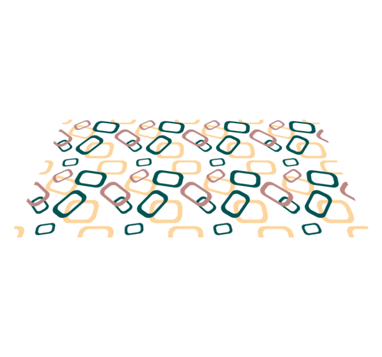 Tappeto in vinile con rettangoli - TenStickers