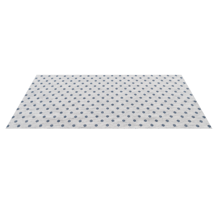 Tappeto in PVC con piccoli fiori - TenStickers