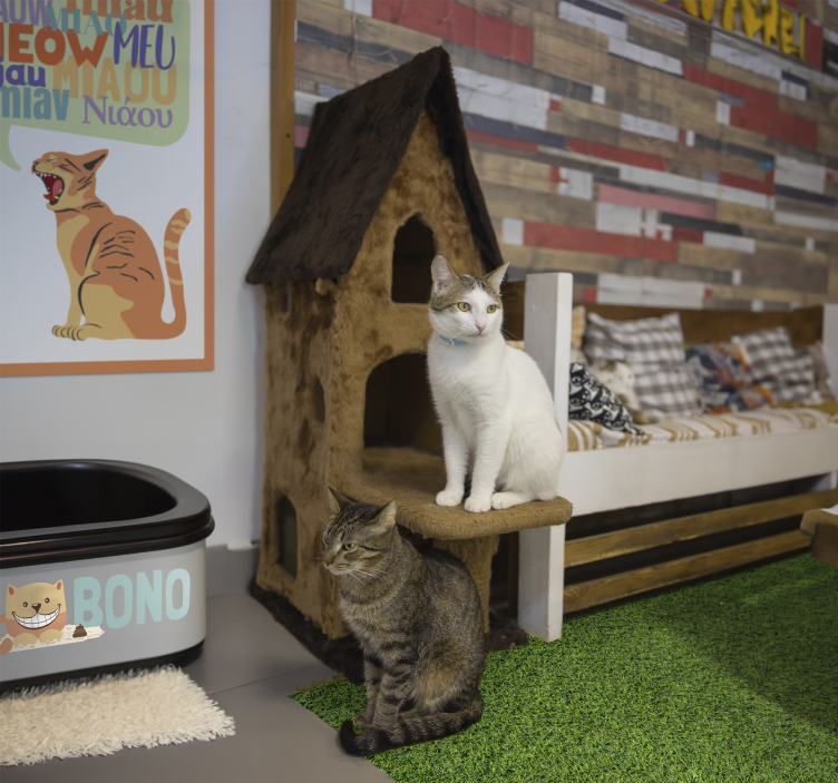 Tappeto vinile motivi struttura dell'erba - TenStickers