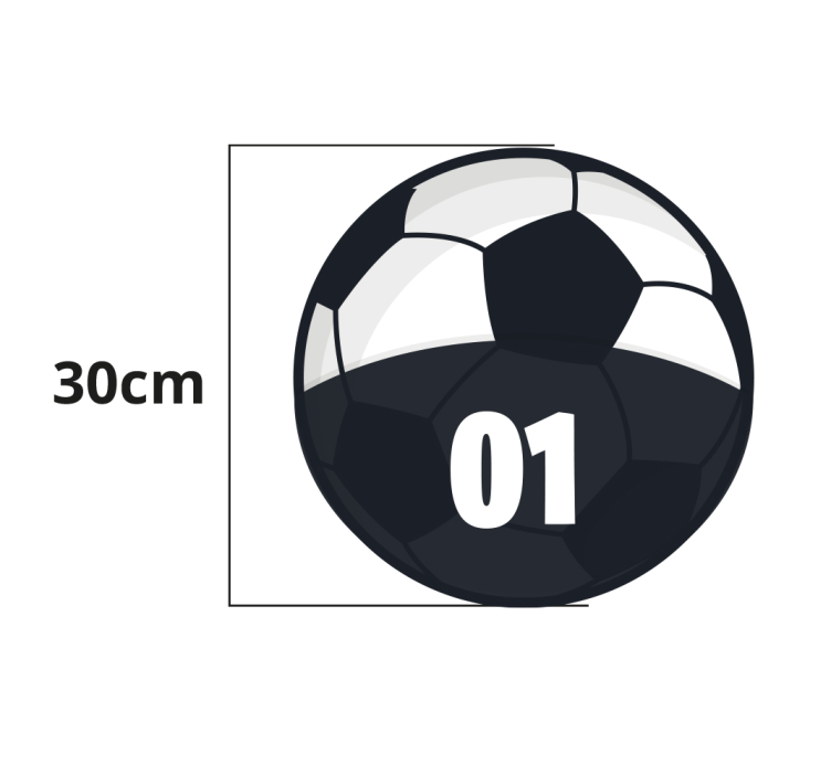 Tappeto in vinile pacchetto allenamento calcio - TenStickers