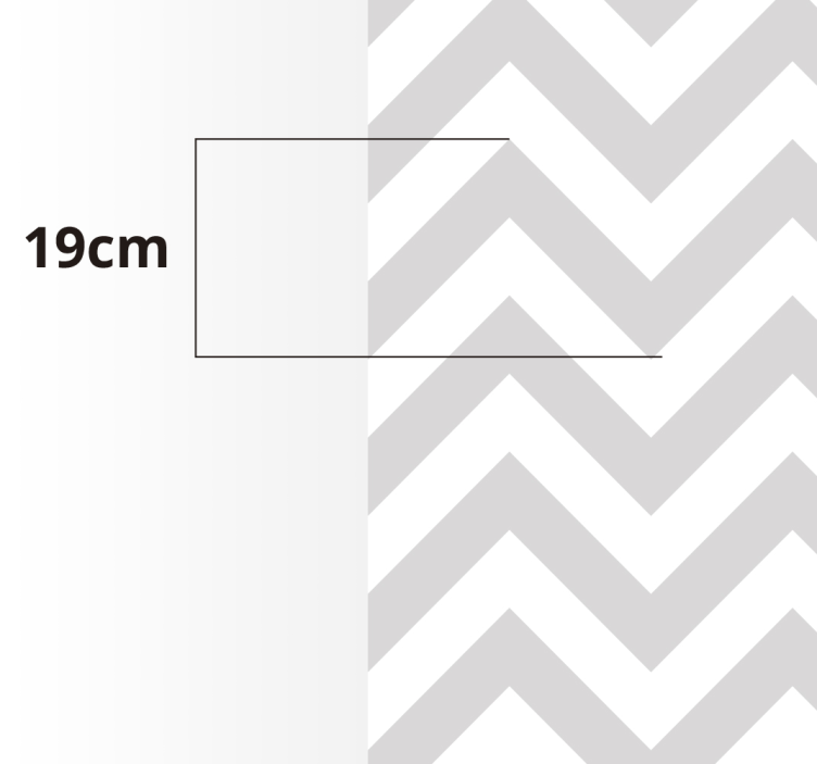 Tappeto in vinile minimal a righe beige - TenStickers