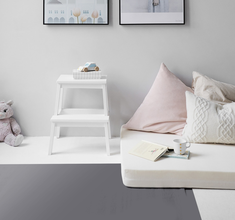 Tappeto in vinile moderno Carbone - TenStickers