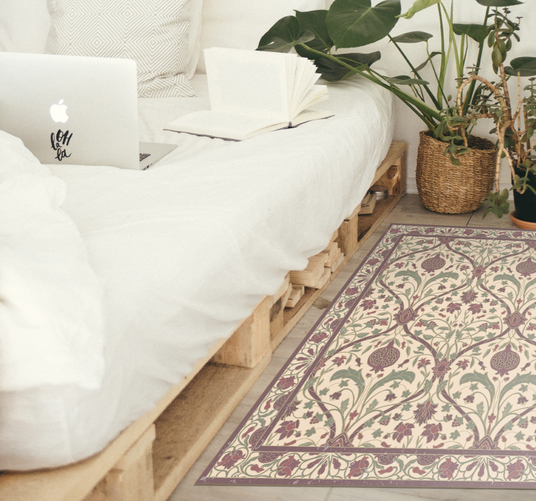 Tappeto in vinile moderno Tappeto persiano luminoso - TenStickers