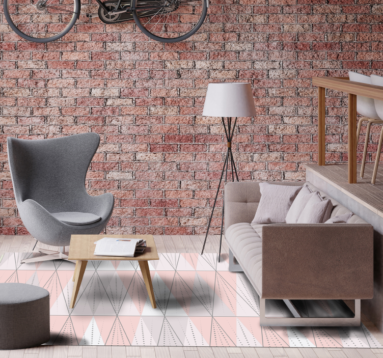 Tappeto in vinile stile nordico Design nordico di diversi colori - TenStickers