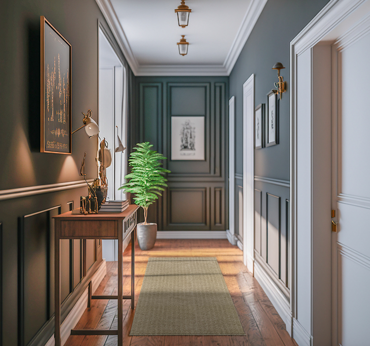 Tappeto in vinile di colore beige - TenStickers