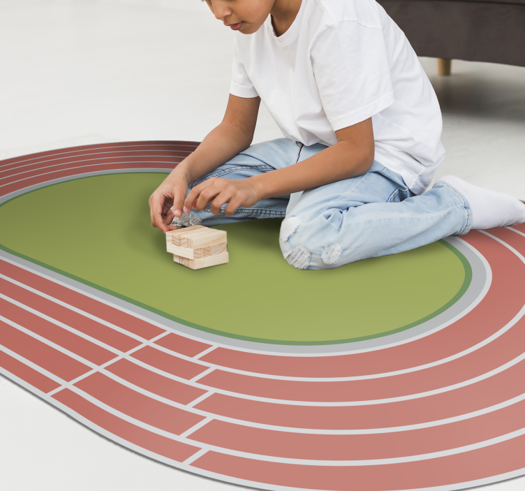 Tappeto in vinile per atletica giovanile teenager - TenStickers