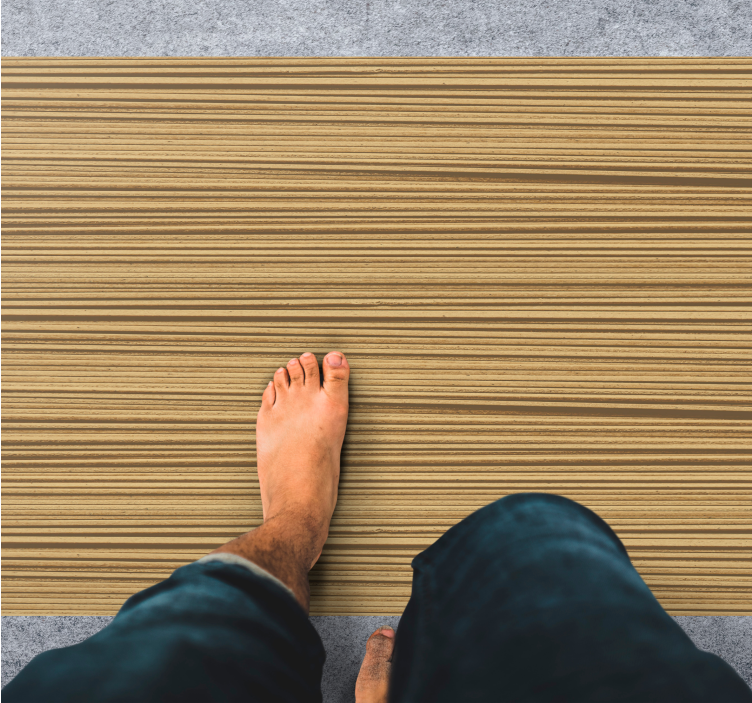 Tappeto vinile motivi motivo a strisce strutturato - TenStickers