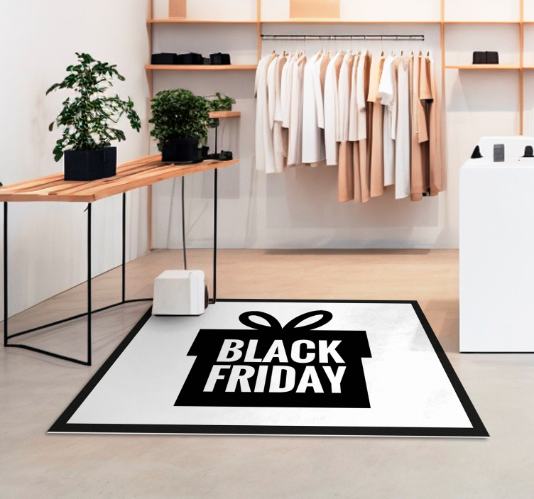 Passatoia in vinile scatola di Black Friday - TenStickers
