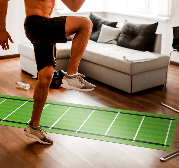 Tappeto in vinile scala velocità 5 metri - TenStickers