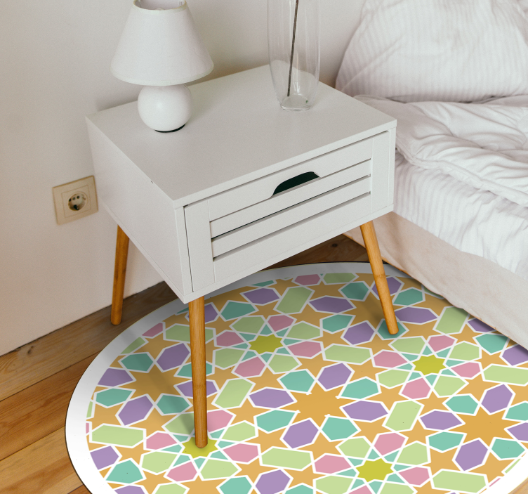 Tappetto in vinile con stelle Stelle marocchine - TenStickers