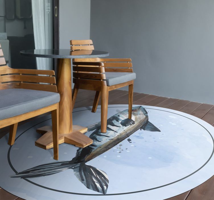 Tappeto vinile animali esplorazione acquatica - TenStickers