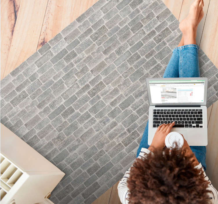 Tappeto vinile effetto pietra modello di pietra - TenStickers