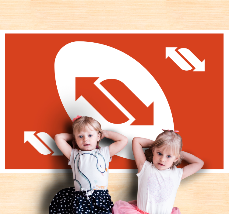 Tappeto vinile giochi movimento direzionale - TenStickers