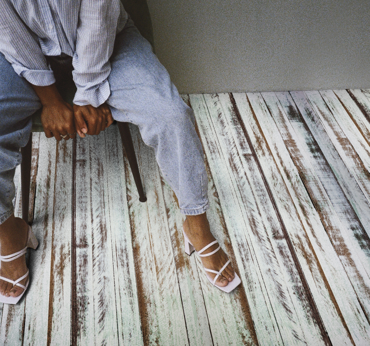 Tappeto vinile in legno legno verniciato - TenStickers