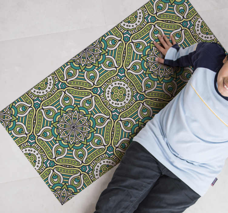 Tappeto vinile Mandala fantasia mandala - TenStickers