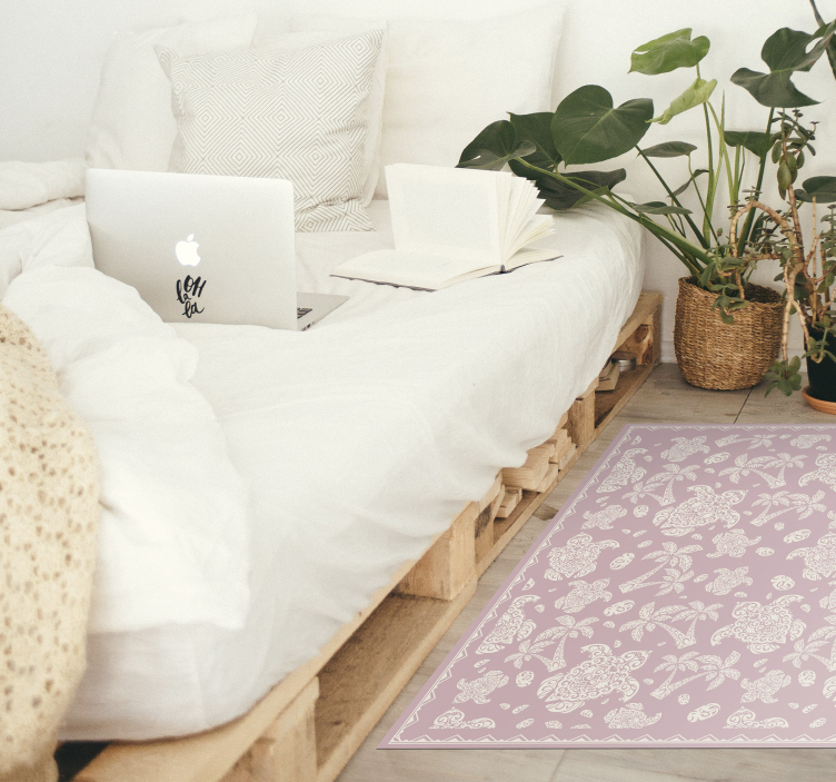 Tappeto vinile Mandala mandala cachemire - TenStickers