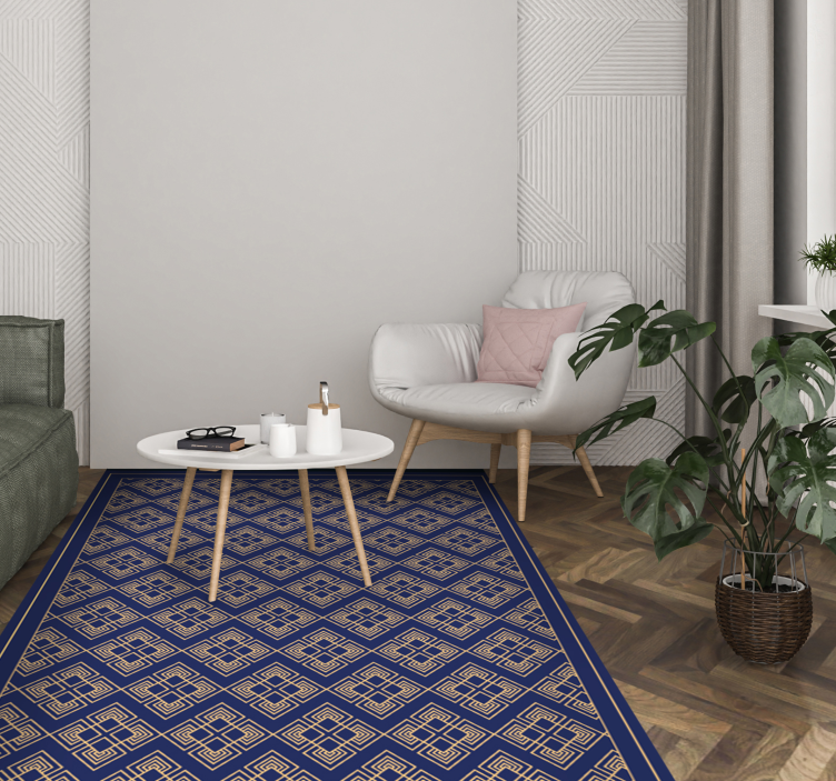 Tappeto vinile Mandala mandala geometrico - TenStickers