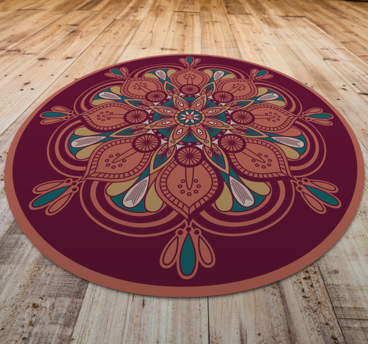 Tappeto vinile Mandala mandala ornato - TenStickers