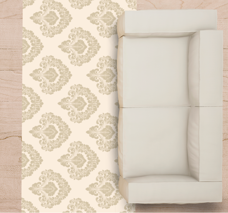 Tappeto vinile moderno motivo ornato classico - TenStickers