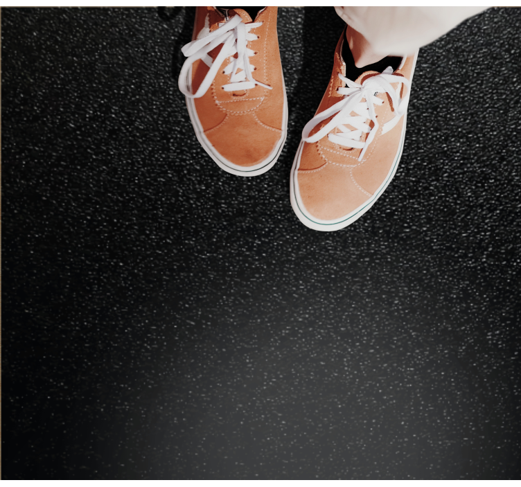 Tappeto in vinile soggiorno rivestimento ebano testurizzato - TenStickers