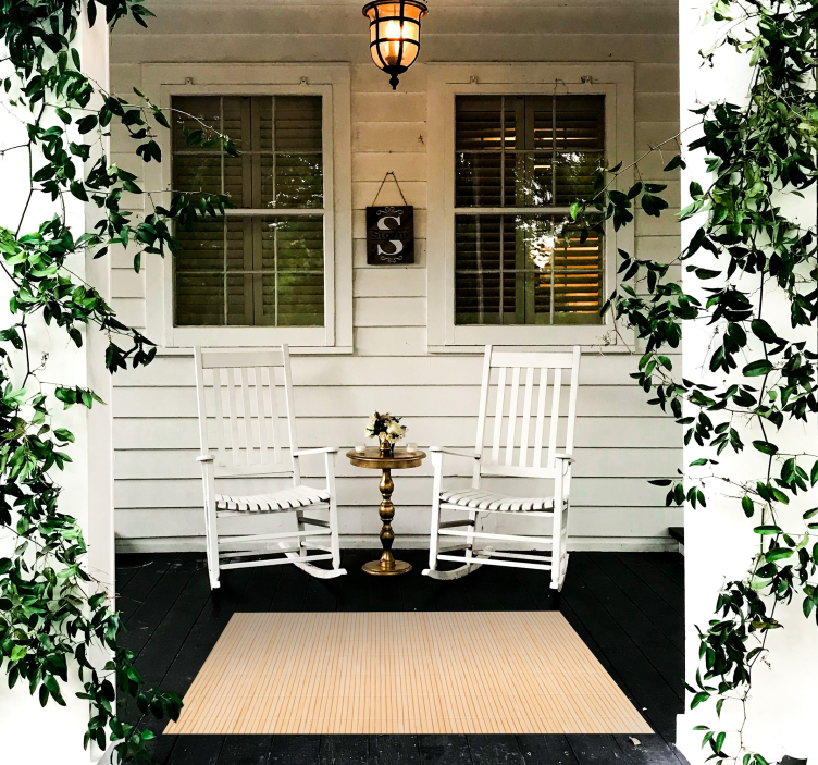 Tappeto vinile motivi semplicità strutturata - TenStickers