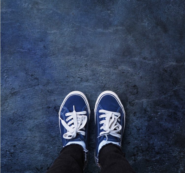 Tappeto vinile motivi superficie strutturata astratta - TenStickers