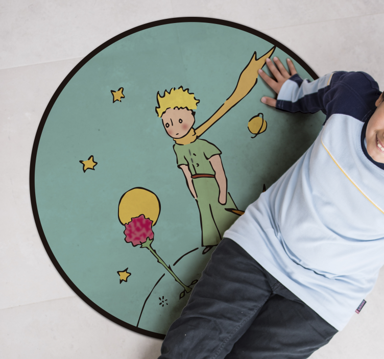 Tappeto vinile per bambini personaggio del libro di fiabe - TenStickers