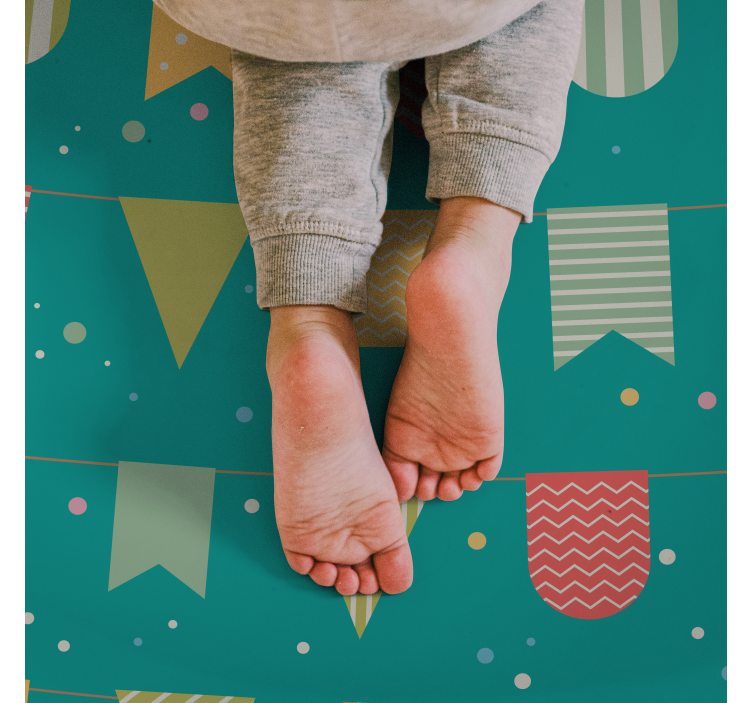 Tappeto vinile per bambini stamina festiva - TenStickers