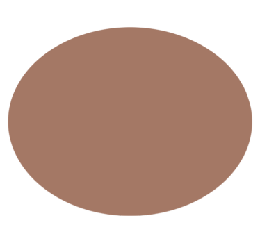 Tappeto vinile rotondo mocha mousse - TenStickers