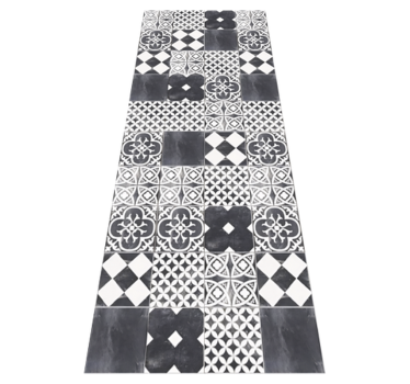 Tappeto pvc cucina cemento ardesia - TenStickers