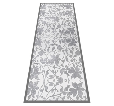 Tappeto pvc cucina damasco di cemento - TenStickers