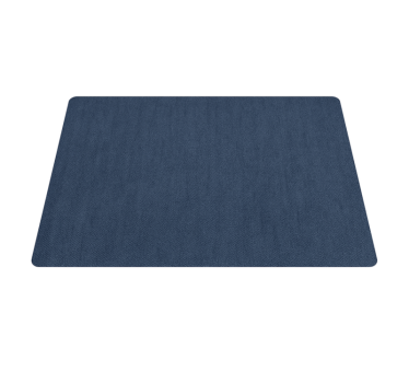 Tappeto in vinile soggiorno effetto tessuto blu - TenStickers