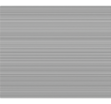 Tappeto pvc cucina grigio a strisce sottili - TenStickers