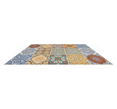 Tappeto pvc cucina mosaico mediterraneo eclettico - TenStickers