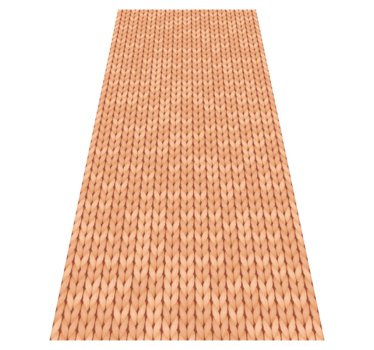 Tappeto pvc cucina beige tessile - TenStickers
