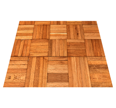 Tappeto vinile ufficio - protetto dalla trama di legno - TenStickers