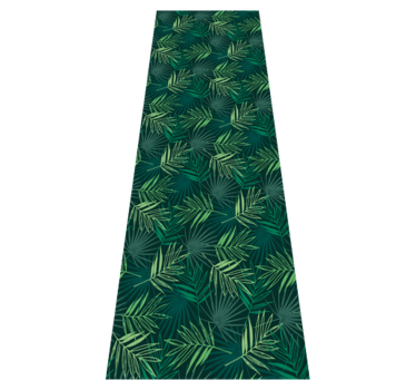 Tappeto vinile ufficio motivo tropicale misto - TenStickers