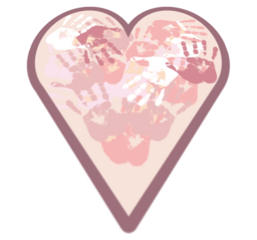 Tappeto vinile con nome cuore personalizzato - TenStickers