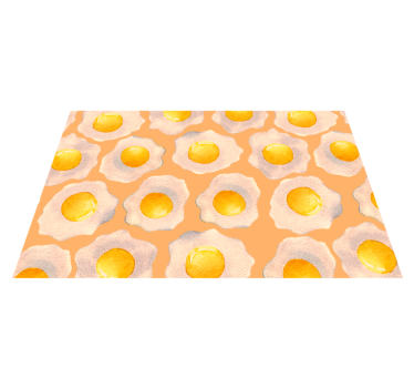 Tappeto pvc cucina all'occhio di bue - TenStickers