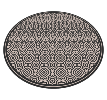 Tappeto vinile mosaico rotondo classico decorato - TenStickers