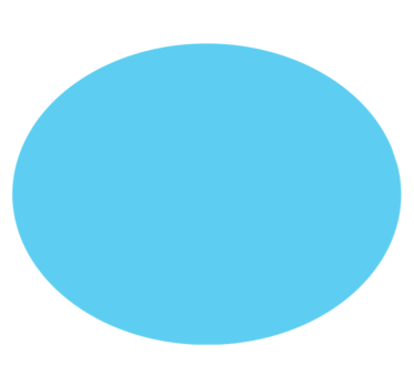 Tappeto vinile blu disegno circolare monocolore - TenStickers