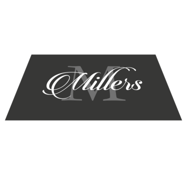 Tappeto vinile camera da letto elegante personalizzato - TenStickers