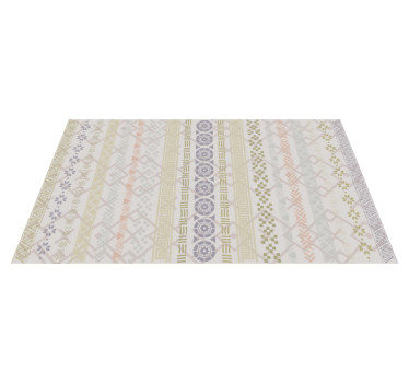 Tappeto pvc cucina motivo geometrico - TenStickers