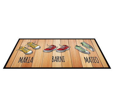 Zerbino pvc esposizione di scarpe personalizzate - TenStickers